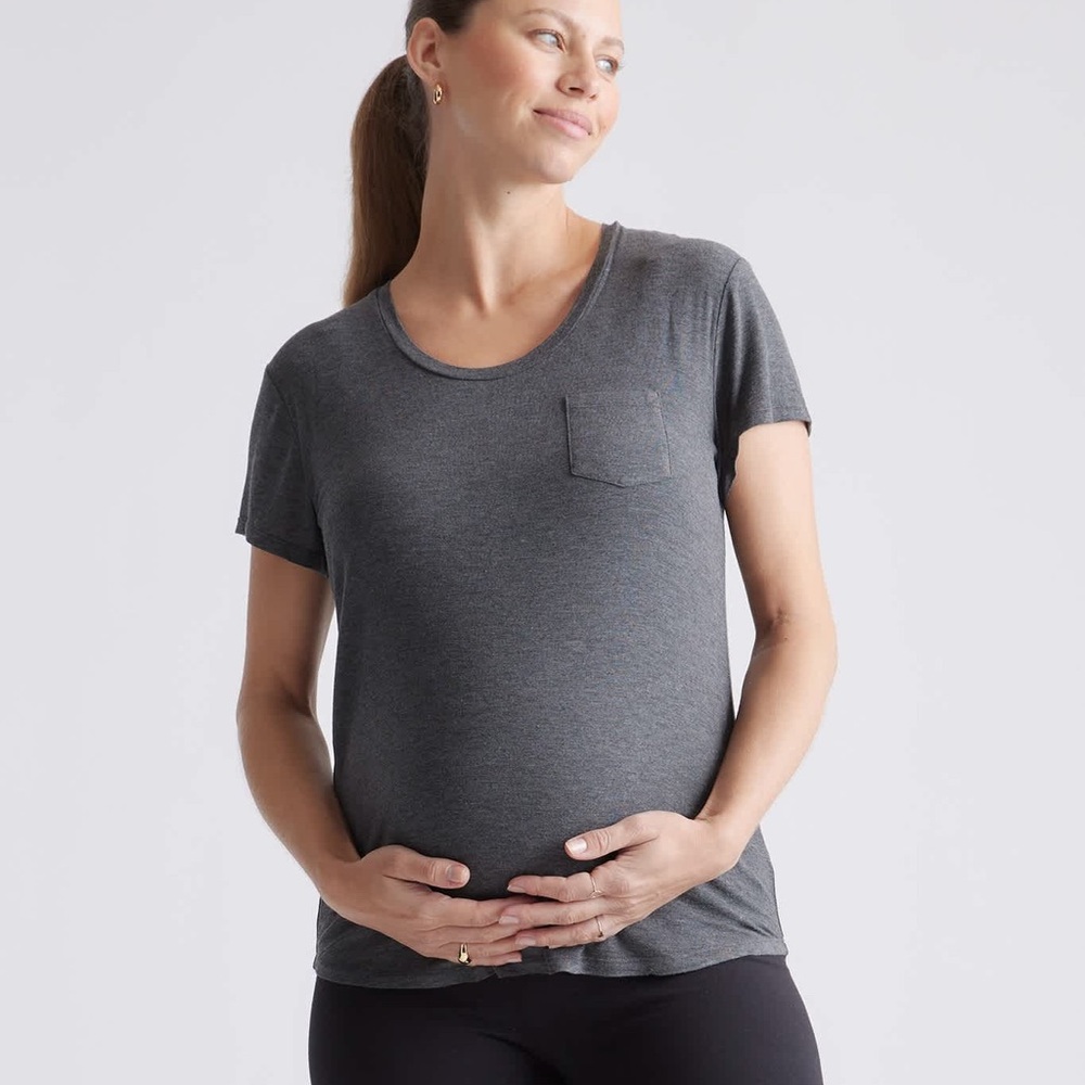 2 shirts - Quince Modal Jersey Maternity & Nursing